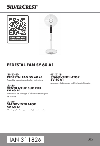 Mode d’emploi SilverCrest IAN 311826 Ventilateur