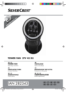 Bedienungsanleitung SilverCrest IAN 282343 Ventilator