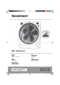 Bedienungsanleitung SilverCrest IAN 86377 Ventilator