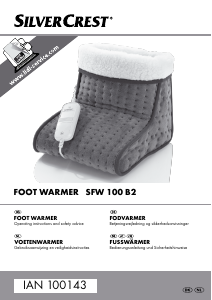 Handleiding SilverCrest IAN 100143 Voetenwarmer