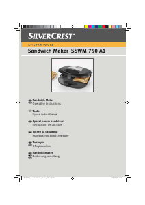 Manual SilverCrest IAN 62051 Contact Grill