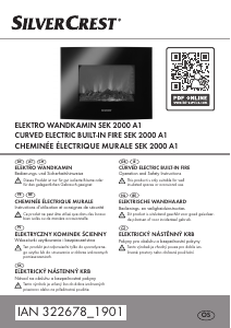 Bedienungsanleitung SilverCrest Elektrokamin SEK A1 2000