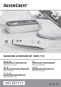 Mode d’emploi SilverCrest IAN 281915 Ensemble manucure-pédicure