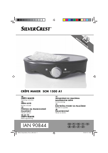 Bedienungsanleitung SilverCrest IAN 90844 Crêpes Maker