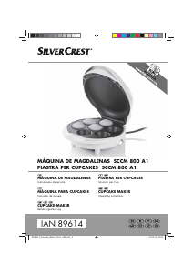 Manual SilverCrest IAN 89614 Máquina de queques