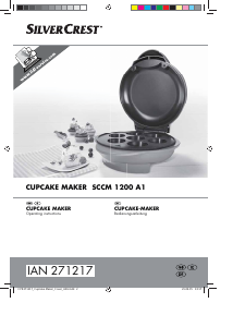 Manual SilverCrest IAN 271217 Cupcake Maker