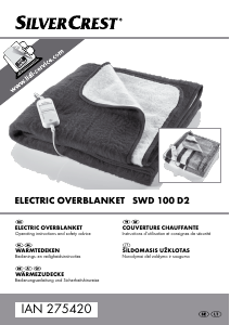 Manual SilverCrest IAN 275420 Electric Blanket