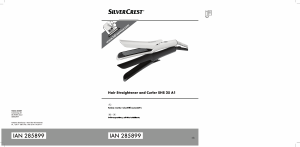 Bedienungsanleitung SilverCrest IAN 285899 Haarglätter