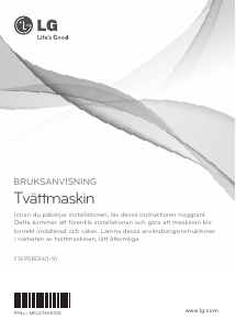 Bruksanvisning LG F1695RDH7 Tvättmaskin