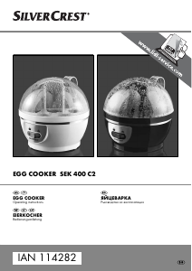 Manual SilverCrest IAN 114282 Egg Cooker