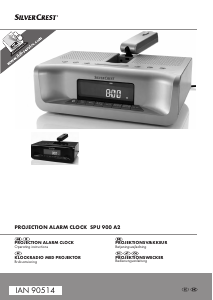 Manual SilverCrest SPU 900 A2 Alarm Clock