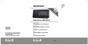 Manual SilverCrest SRW 250 A1 Alarm Clock