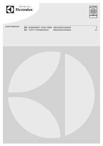 Bruksanvisning Electrolux EWW1685HDW Kombinerad tvätt-tork