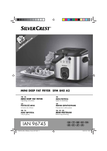 Bedienungsanleitung SilverCrest IAN 96745 Fritteuse