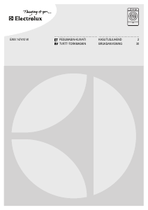 Bruksanvisning Electrolux EWX147410W Kombinerad tvätt-tork