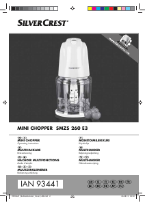 Manual SilverCrest IAN 93441 Chopper