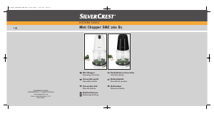 Instrukcja SilverCrest IAN 69293 Rozdrabniacz kuchenny