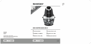 Manual SilverCrest IAN 111635 Chopper