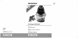 Bedienungsanleitung SilverCrest IAN 274361 Universalzerkleinerer