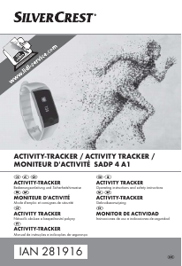 Mode d’emploi SilverCrest IAN 281916 Tracker d'activité