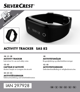 Manual SilverCrest IAN 297928 Activity Tracker