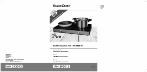 Manual SilverCrest SDI 2800 B1 Hob