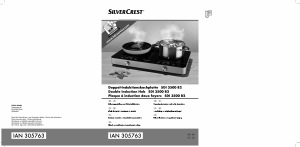 Manuál SilverCrest IAN 305763 Varná deska