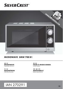 Manual SilverCrest IAN 270291 Microwave