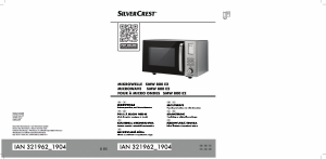 Manual de uso SilverCrest IAN 321962 Microondas