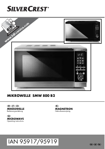 Manual SilverCrest IAN 95917 Microwave