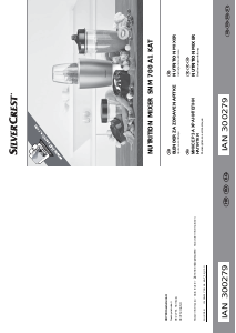 Manual SilverCrest SNM 700 A1 KAT Blender