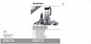 Manual de uso SilverCrest IAN 292859 Batidora