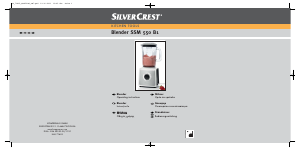 Manual SilverCrest IAN 71495 Blender