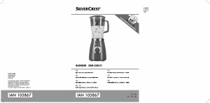 Használati útmutató SilverCrest IAN 103867 Turmixgép