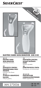 Manual SilverCrest IAN 273036 Callus remover