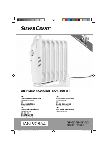 Manual SilverCrest IAN 90854 Heater