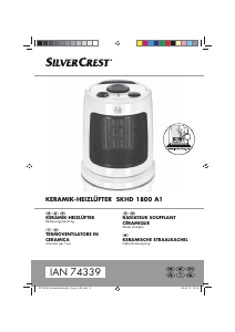 Bedienungsanleitung SilverCrest IAN 74339 Heizgerät
