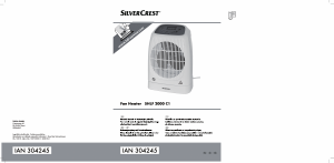 Használati útmutató SilverCrest IAN 304245 Hősugárzó