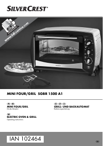 Manual SilverCrest IAN 102464 Oven