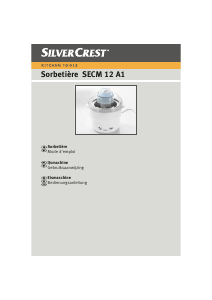 Mode d’emploi SilverCrest IAN 61715 Machine à glace