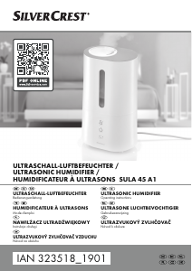 Mode d’emploi SilverCrest SULA 45 A1 Humidificateur