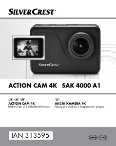 Manuál SilverCrest IAN 313595 Akční kamera