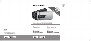 Manual SilverCrest IAN 79938 Camcorder