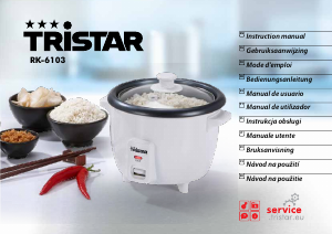 Manuale Tristar RK-6103 Fornello di riso