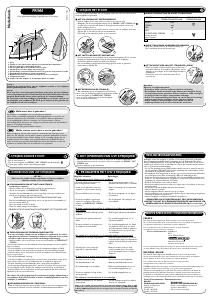 Handleiding Tefal FV2010 Prima Strijkijzer
