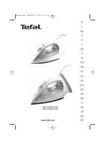 Handleiding Tefal FV2125 Simply Invents Strijkijzer