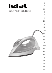 Ooit Opknappen Diagnostiseren Handleiding Tefal FV3310 Supergliss Strijkijzer