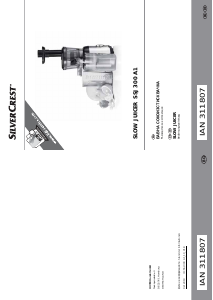 Manual SilverCrest IAN 311807 Juicer