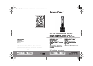 Handleiding SilverCrest IAN 331242 Tondeuse