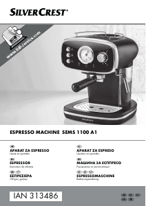 Manual SilverCrest IAN 313486 Espressor